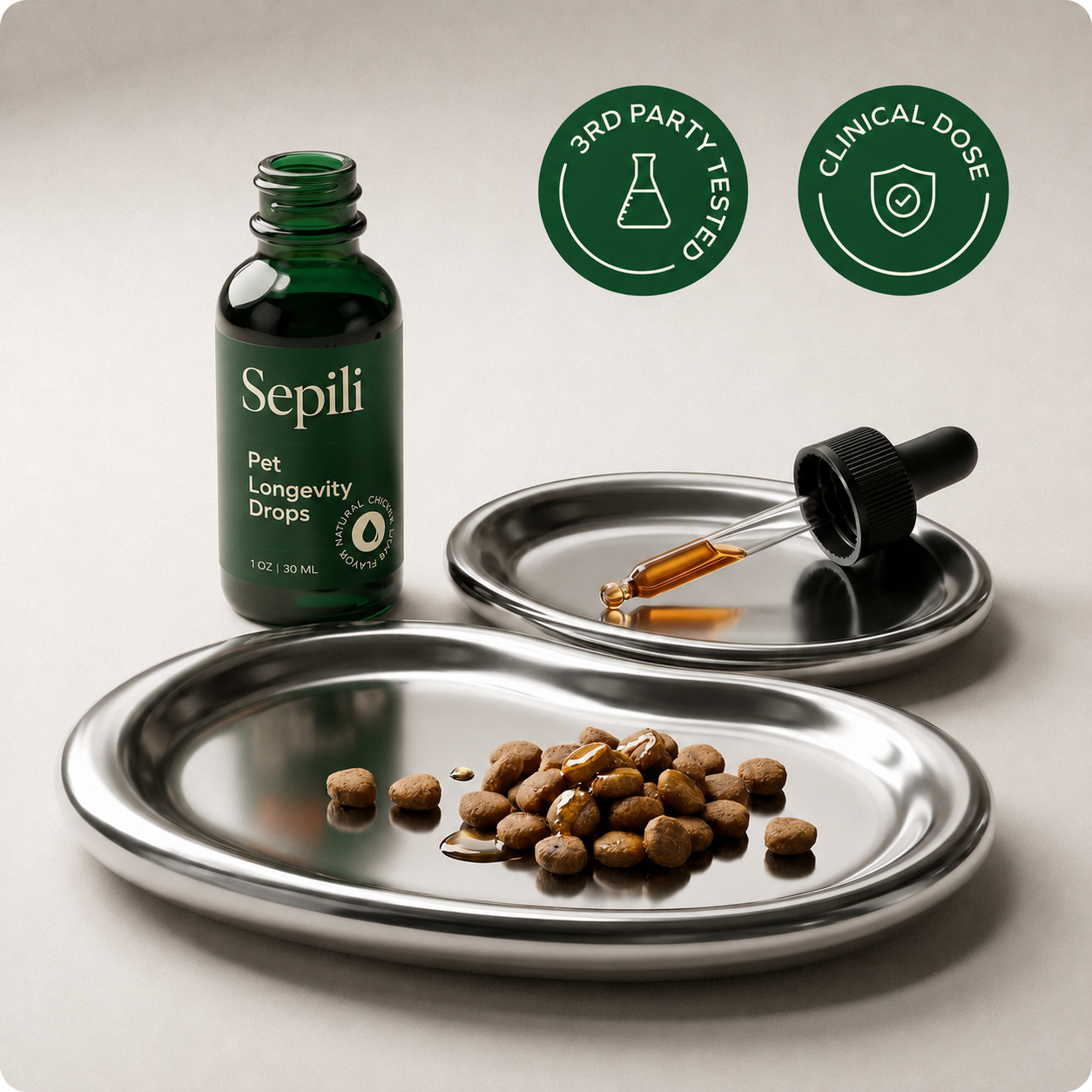 Sepili– the complete 4-layer liquid formula for aging dogs