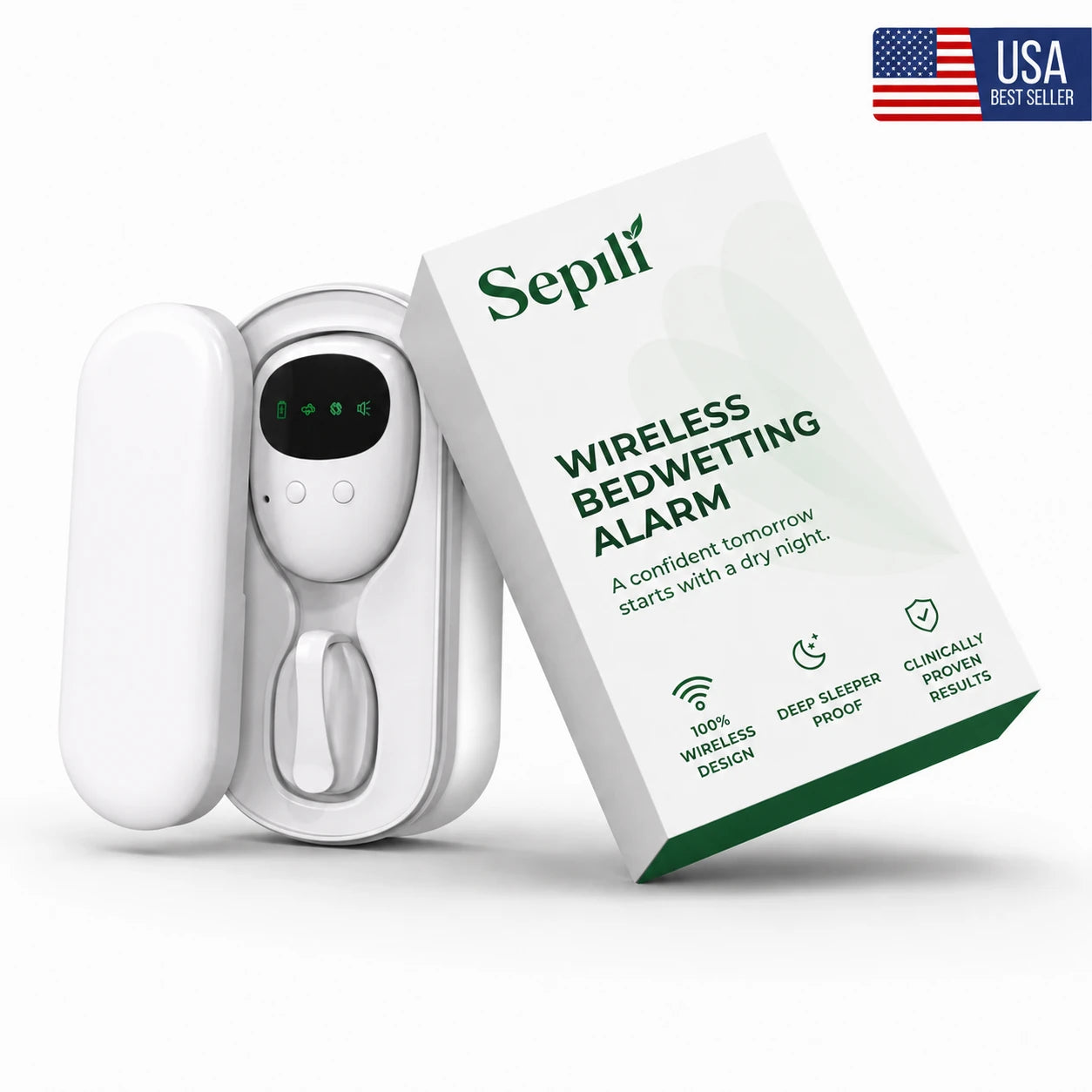 NightDry™ Wireless Bedwetting Alarm