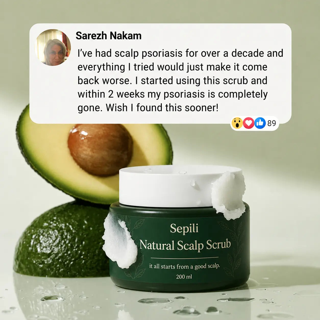 Sepili Natural Scalp Scrub