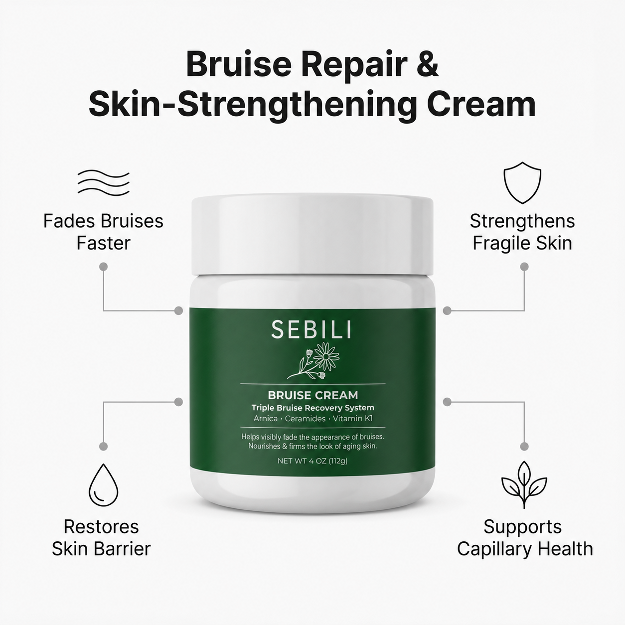 Sebili: Bruise Repair & Skin-Strengthening Cream