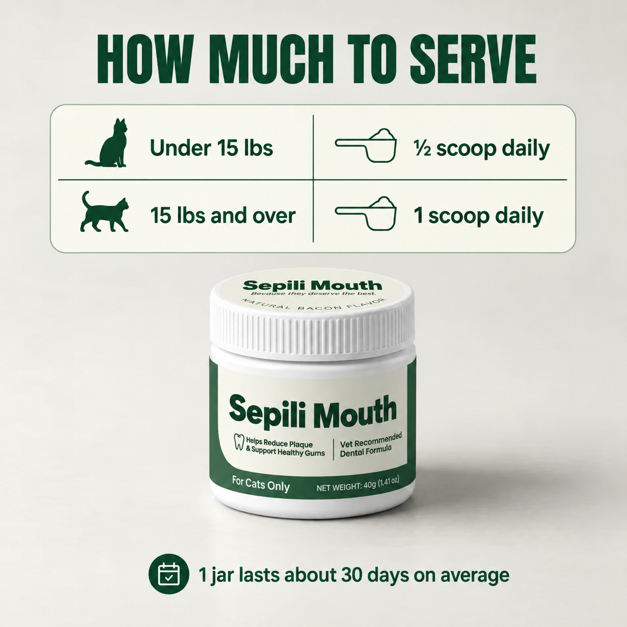 Sepili Mouth For Cats