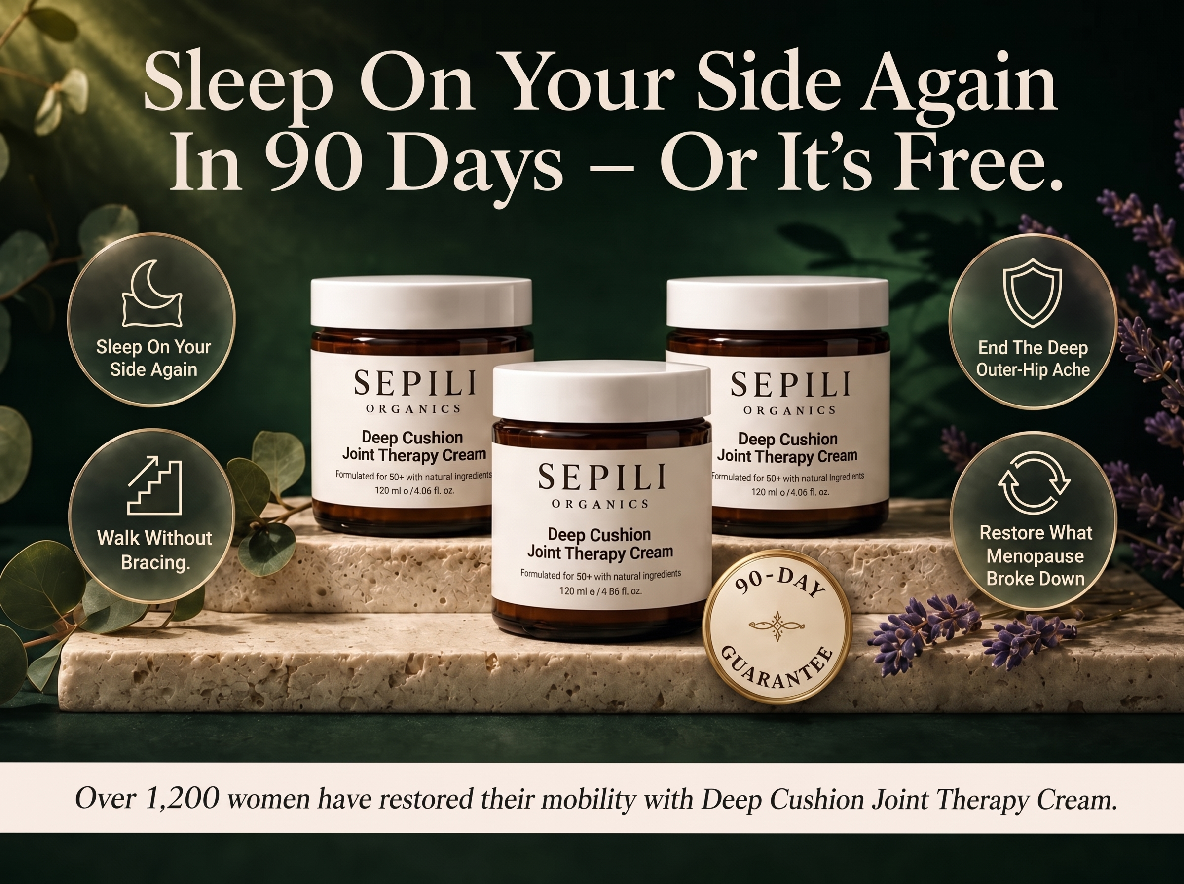 Sepili Organics Deep Cushion Joint Relief Cream