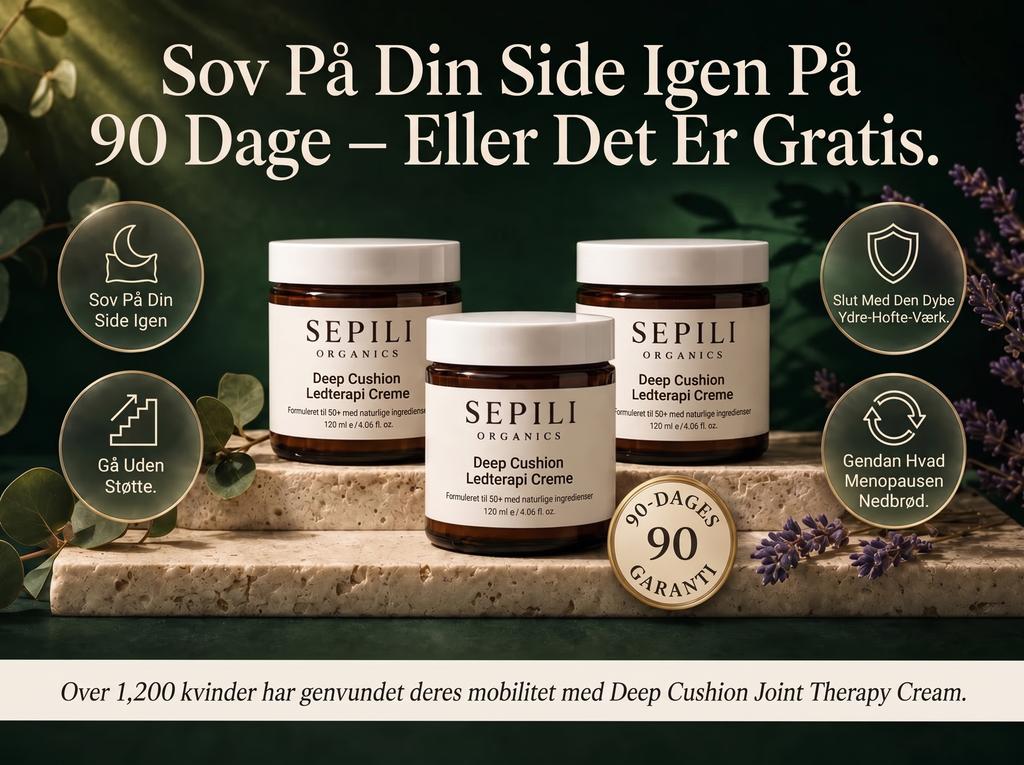 2x Sepili Organics Dybdevirkende Ledcreme – polstring og lindring til ømme led