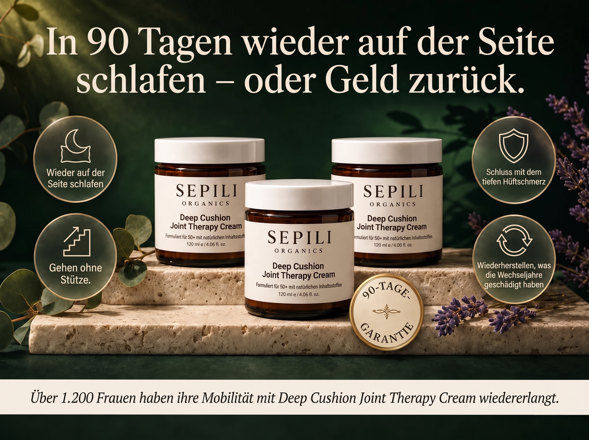 2x Sepili Organics Gelenk-Intensivcreme – Tiefenpflege mit Polster-Effekt