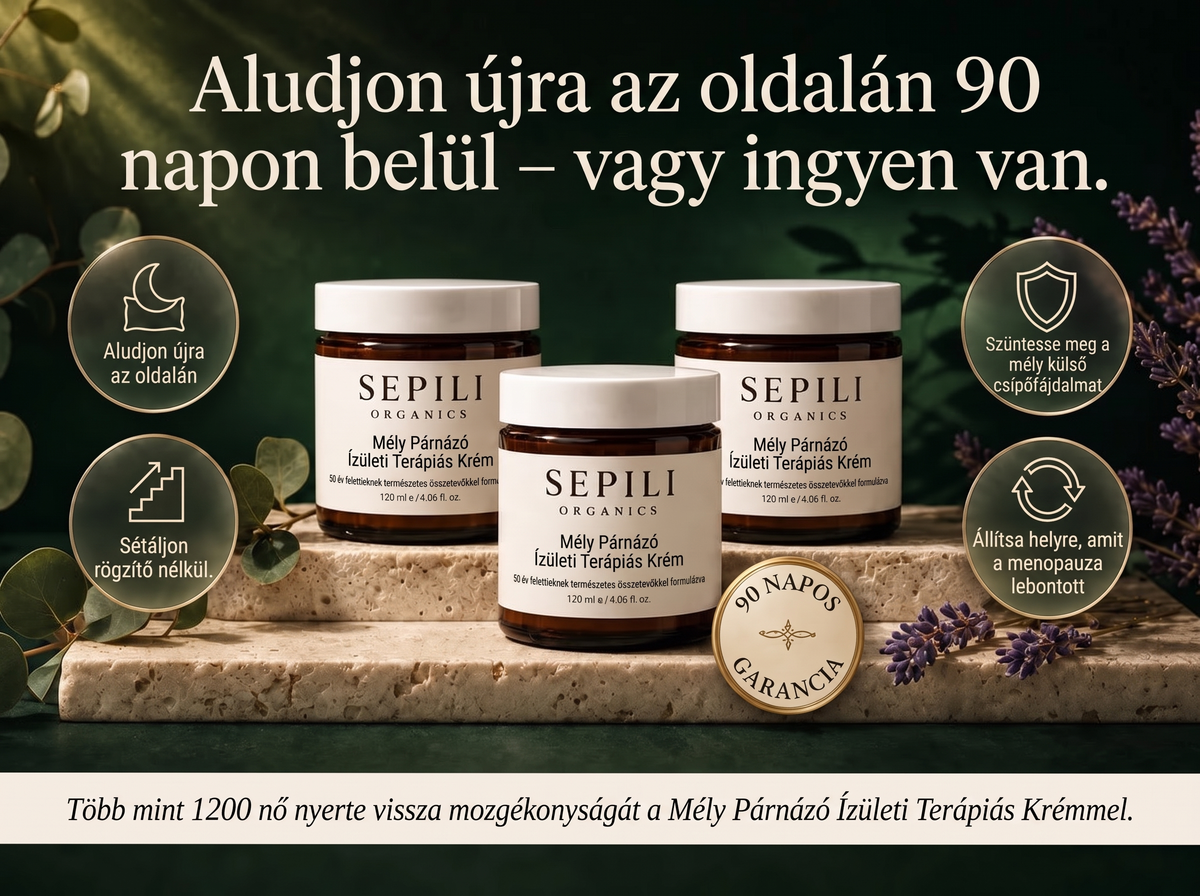 2x Sepili Organics Mélyhatású Ízületápoló Krém