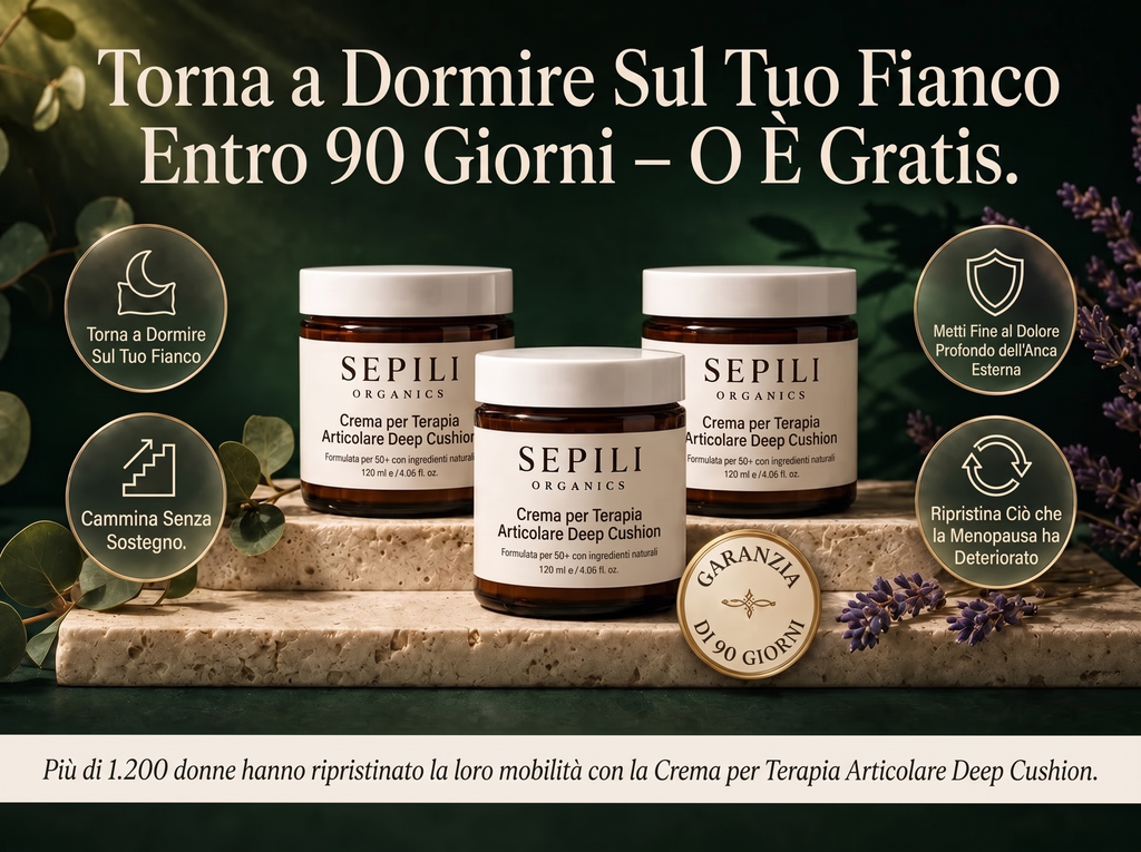 2x Sepili Organics Crema Articolazioni Comfort Profondo – Trattamento Intensivo