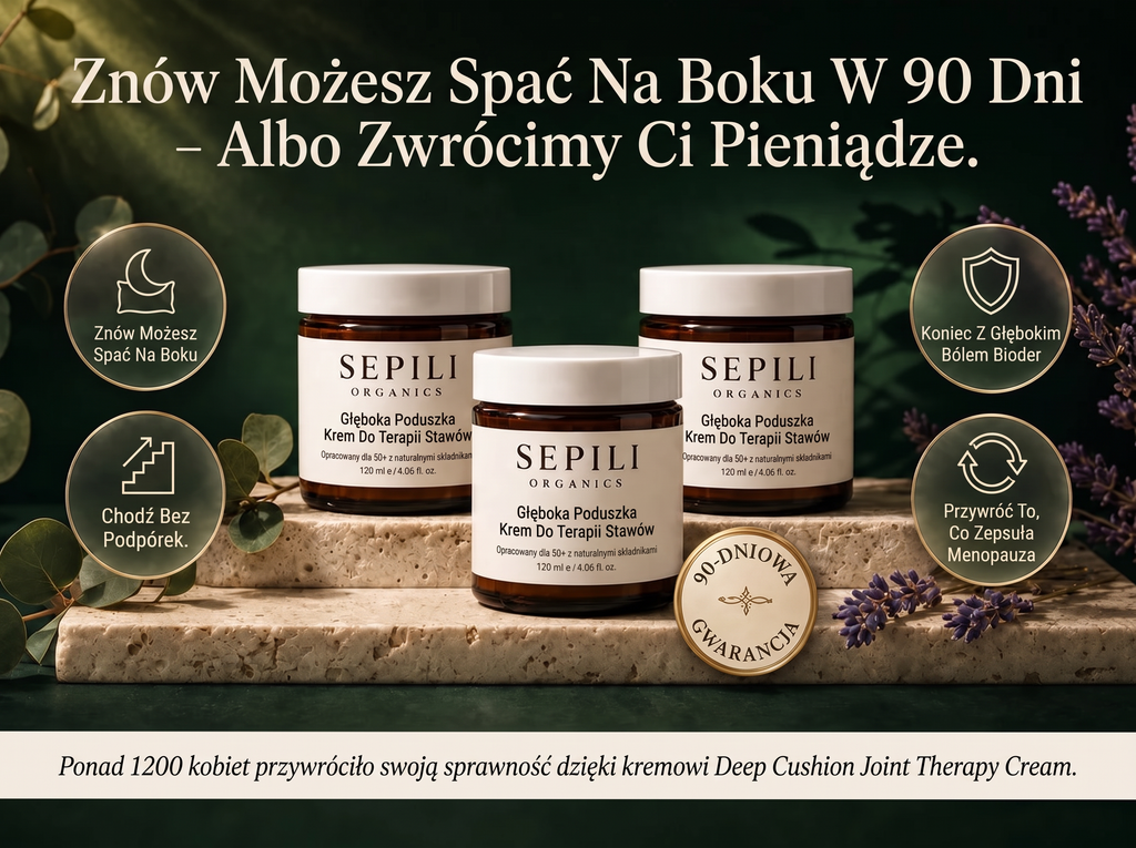 2x Sepili Organics Krem na stawy – głęboka regeneracja i ukojenie