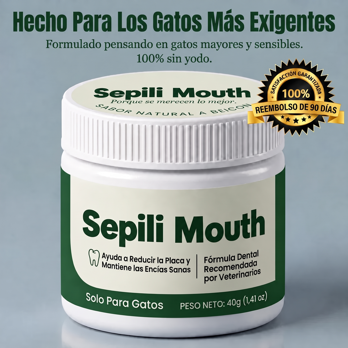 2x Sepili Cuidado Dental para Gatos