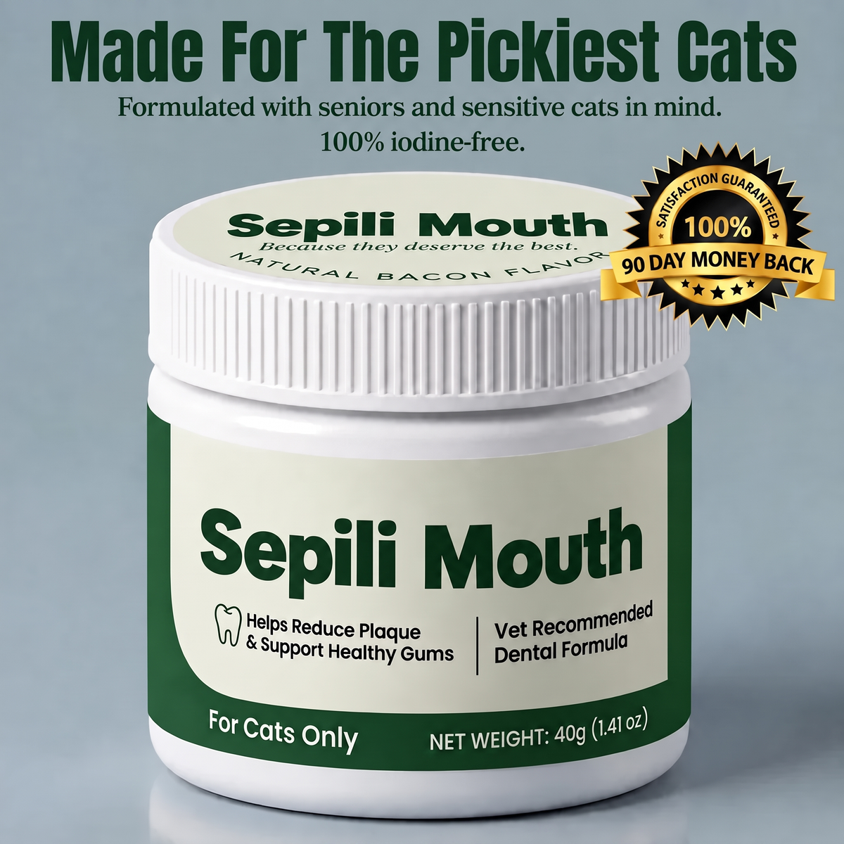 2x Sepili Oral Care for Cats – Fresher Breath & Healthier Teeth