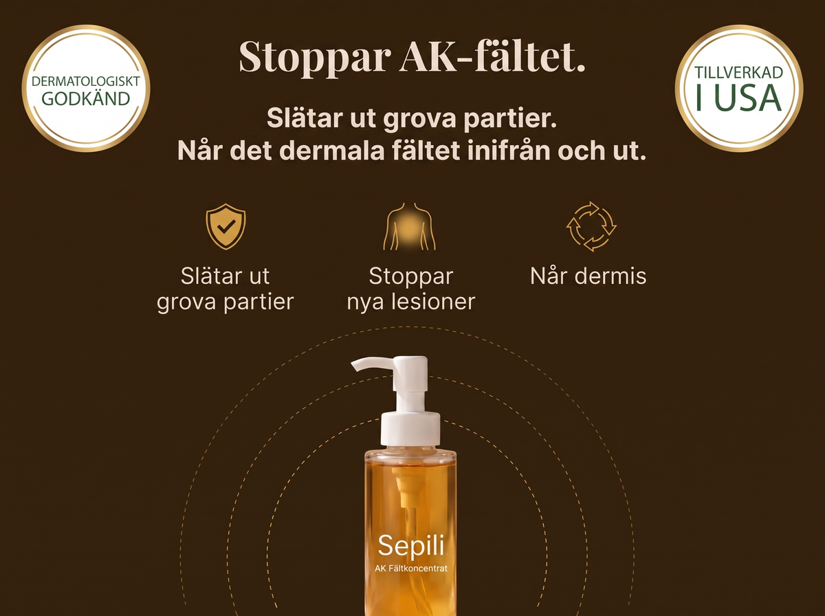 Sepili Korrigerande Kroppsolja mot Aktinisk Keratos