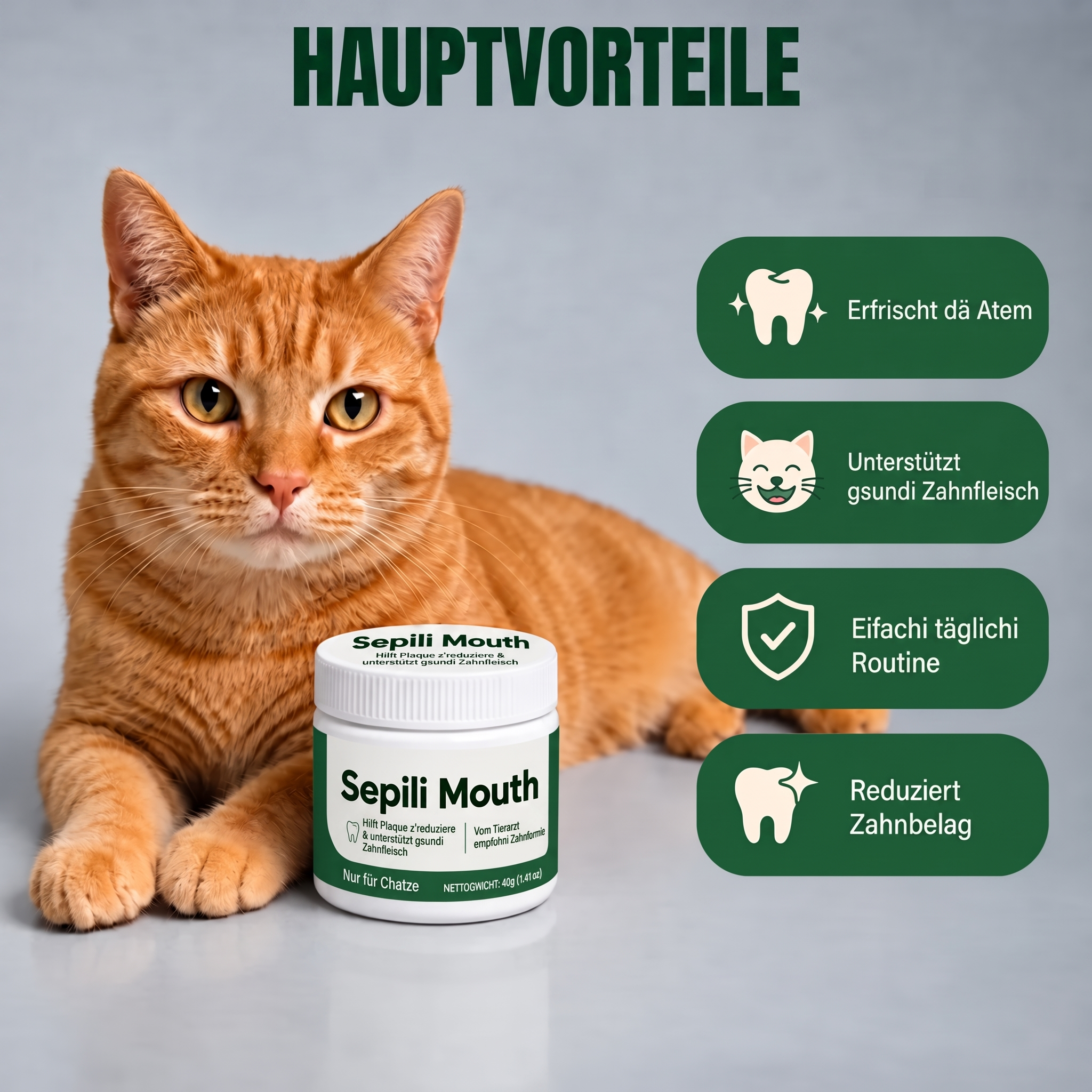 Sepili Zahn- & Maulpflege für Katzen