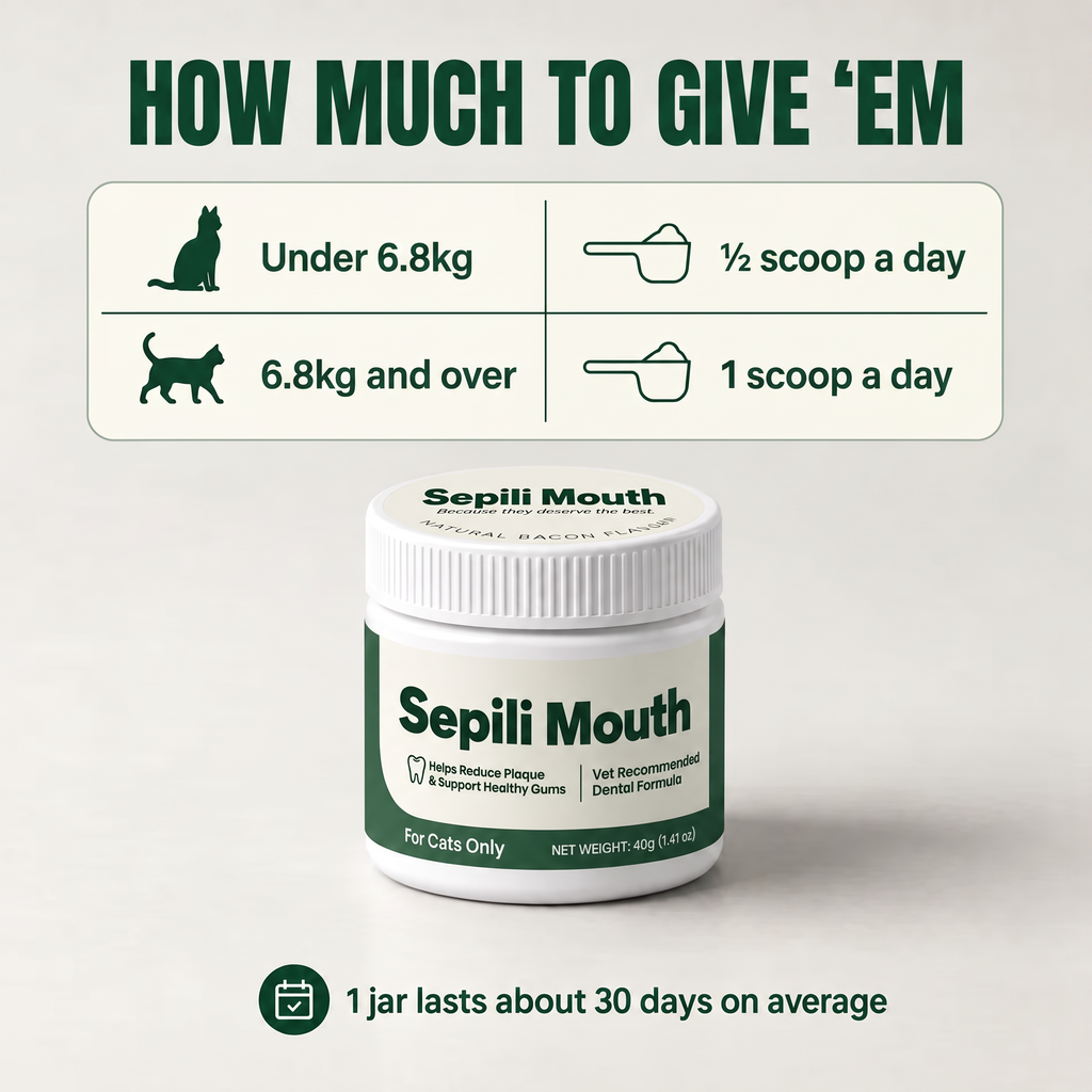2x Sepili Dental Care for Cats