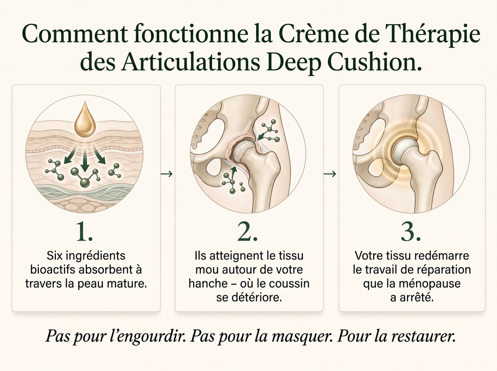 2x Sepili Organics Crème de soin articulaire – Effet coussin profond