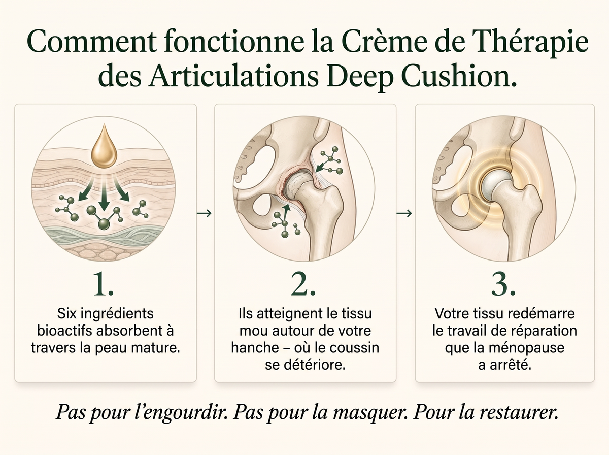 2x Sepili Organics Crème de soin articulaire – Effet coussin profond