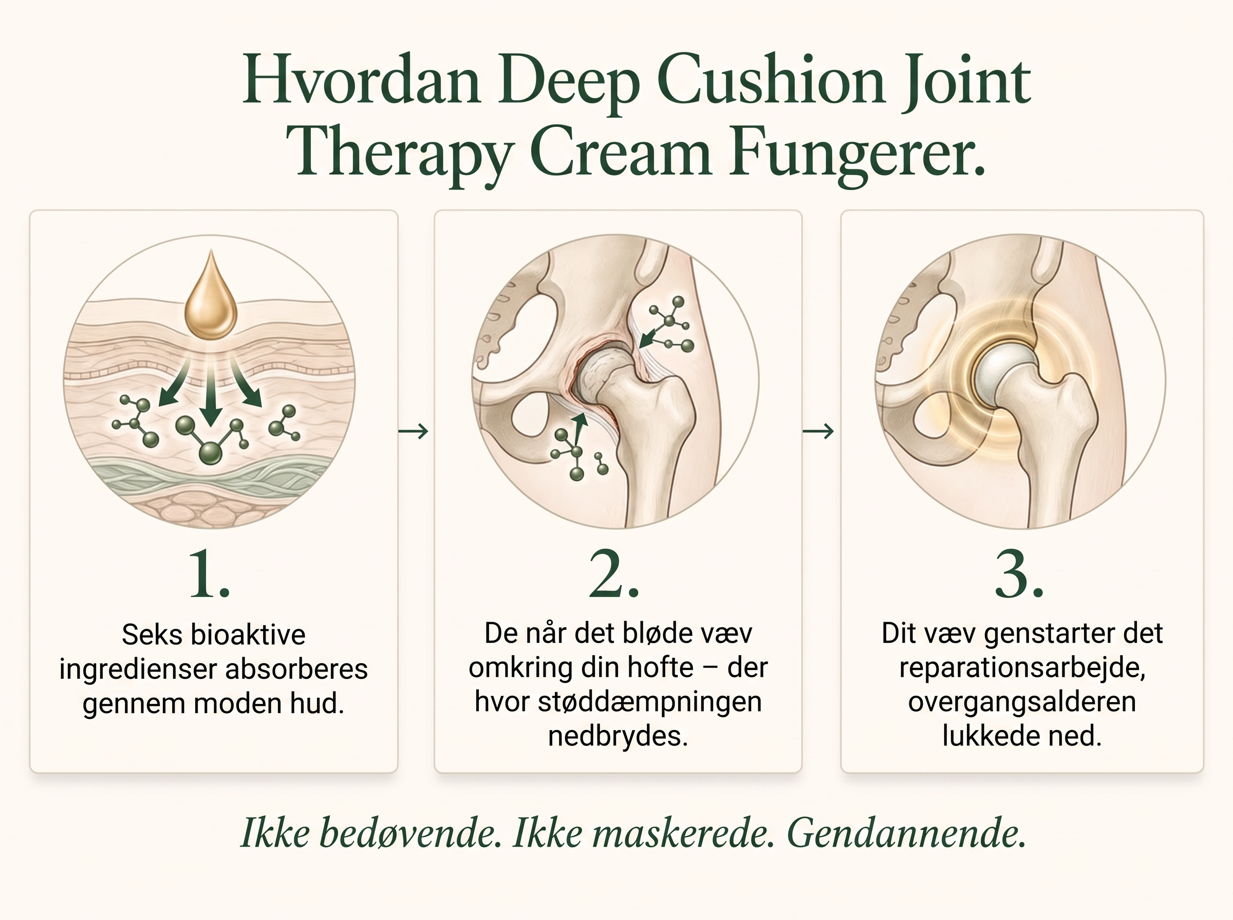 Sepili Organics Dybdevirkende Ledcreme – polstring og lindring til ømme led