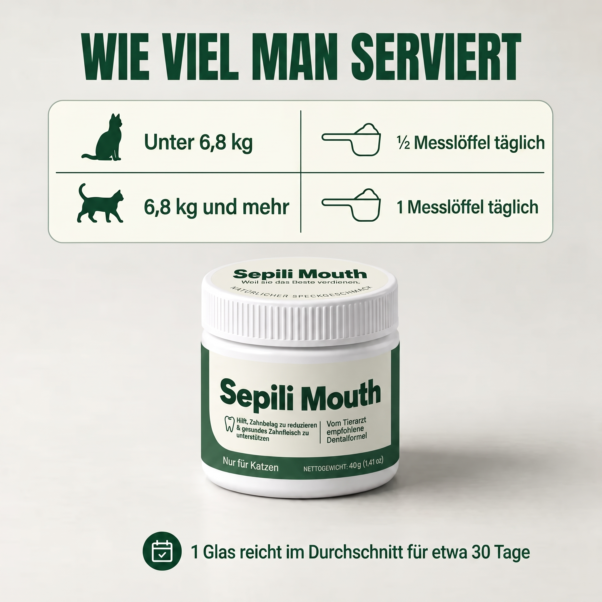 Sepili Maulpflege für Katzen