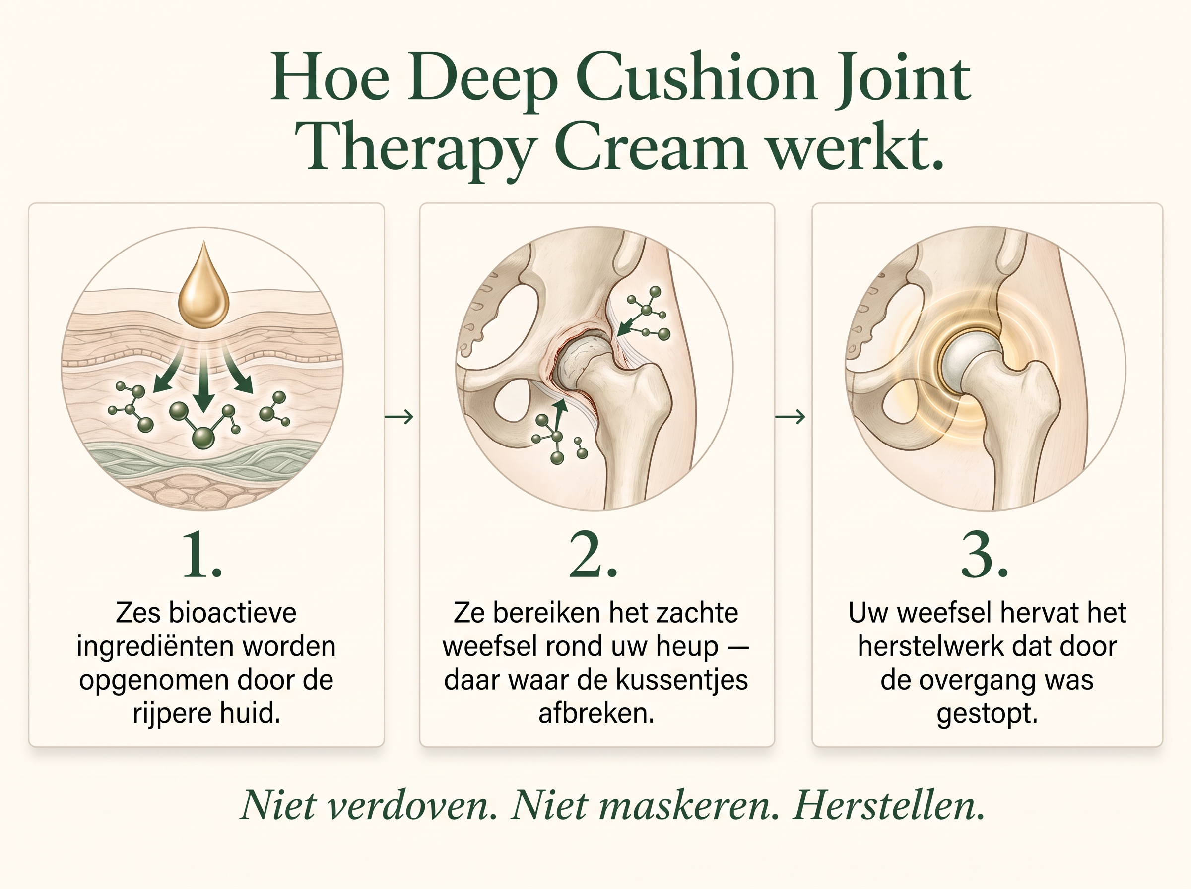 Sepili Organics Diepwerkende Gewrichtscrème – Verzorging voor Soepele Gewrichten