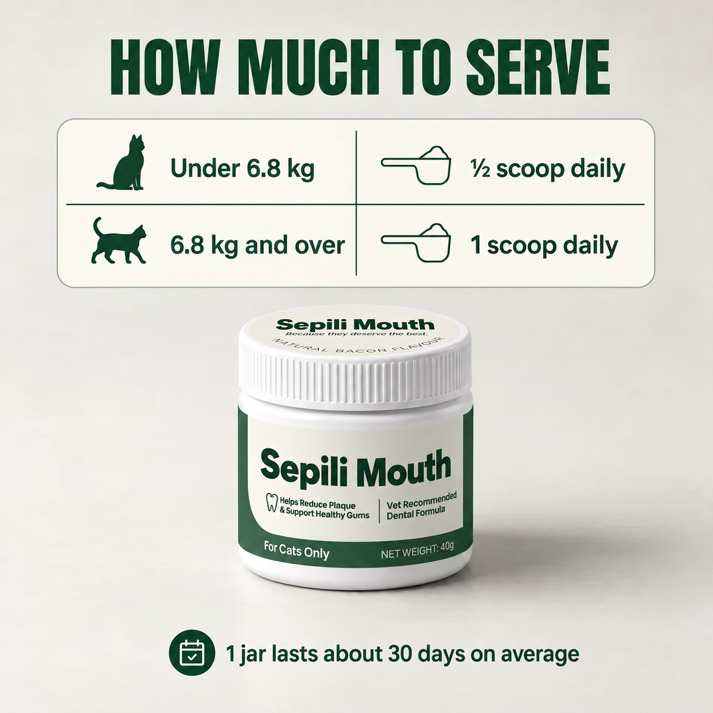 2x Sepili Cat Dental Care – Fresh Breath & Healthy Gums