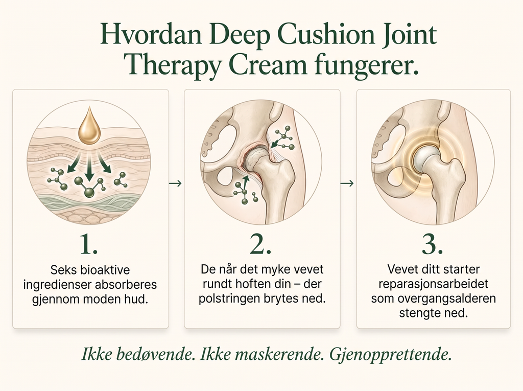 2x Sepili Organics Deep Cushion leddkrem – dyptvirkende lindring for stive, såre ledd