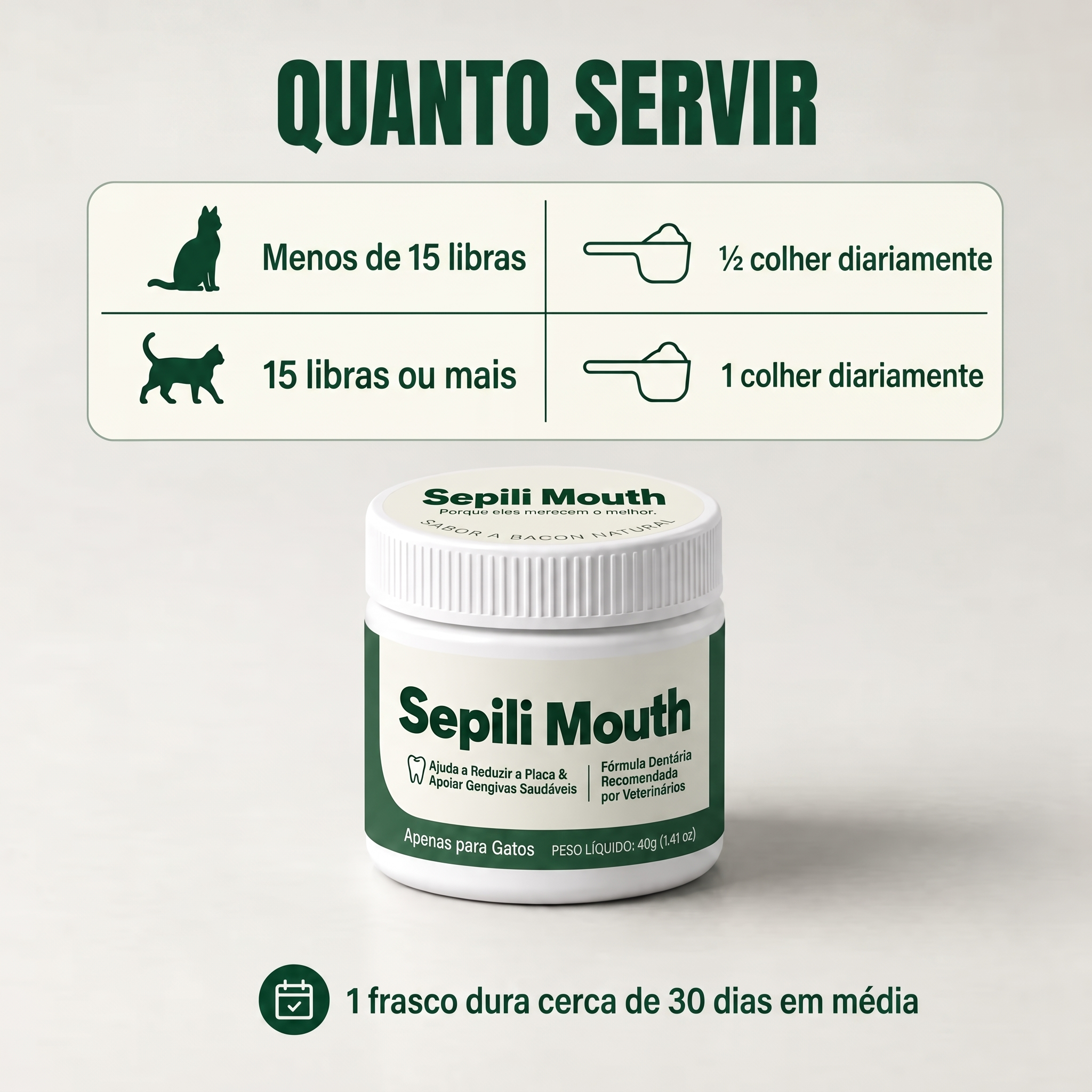 Sepili Higiene Oral para Gatos