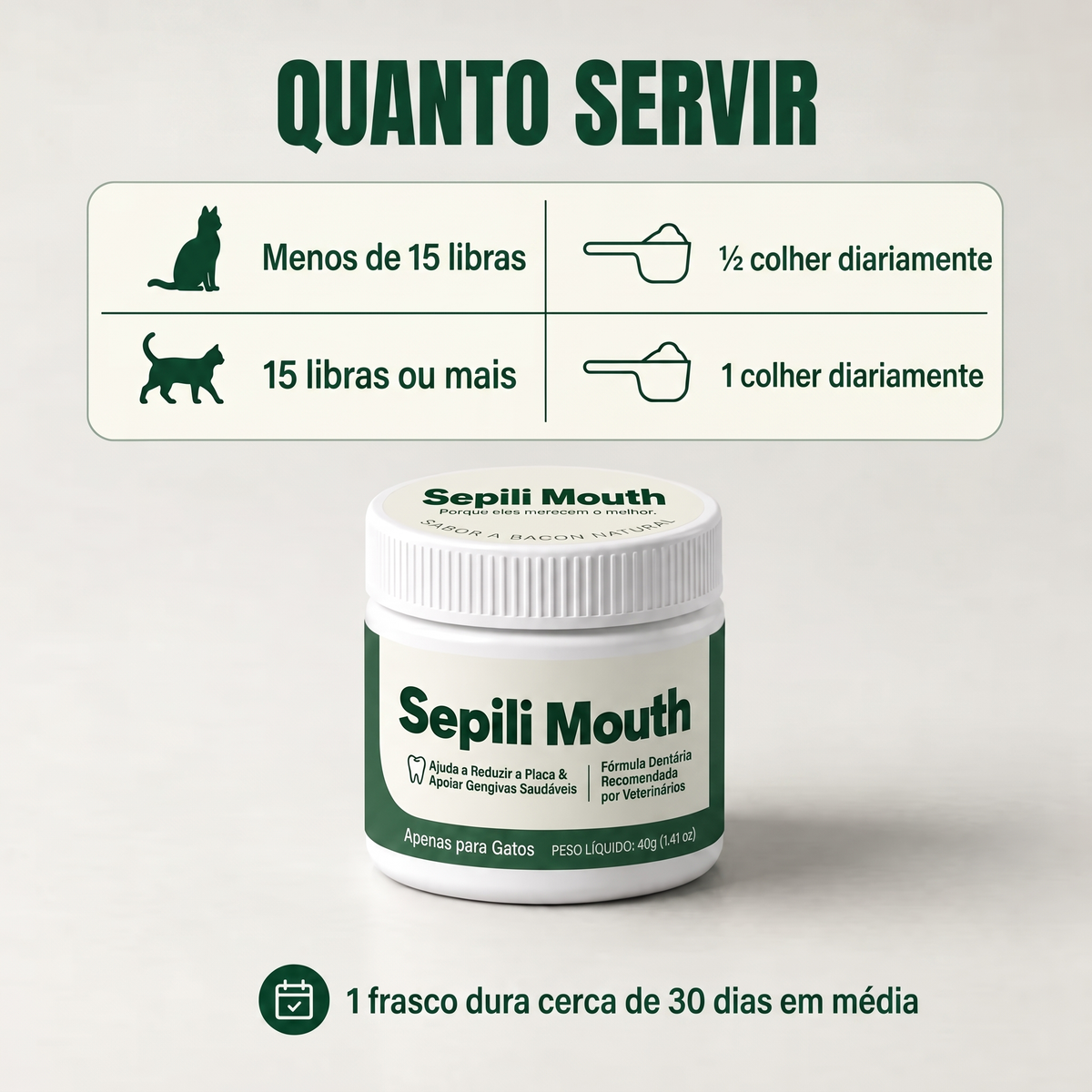 2x Sepili Higiene Oral para Gatos
