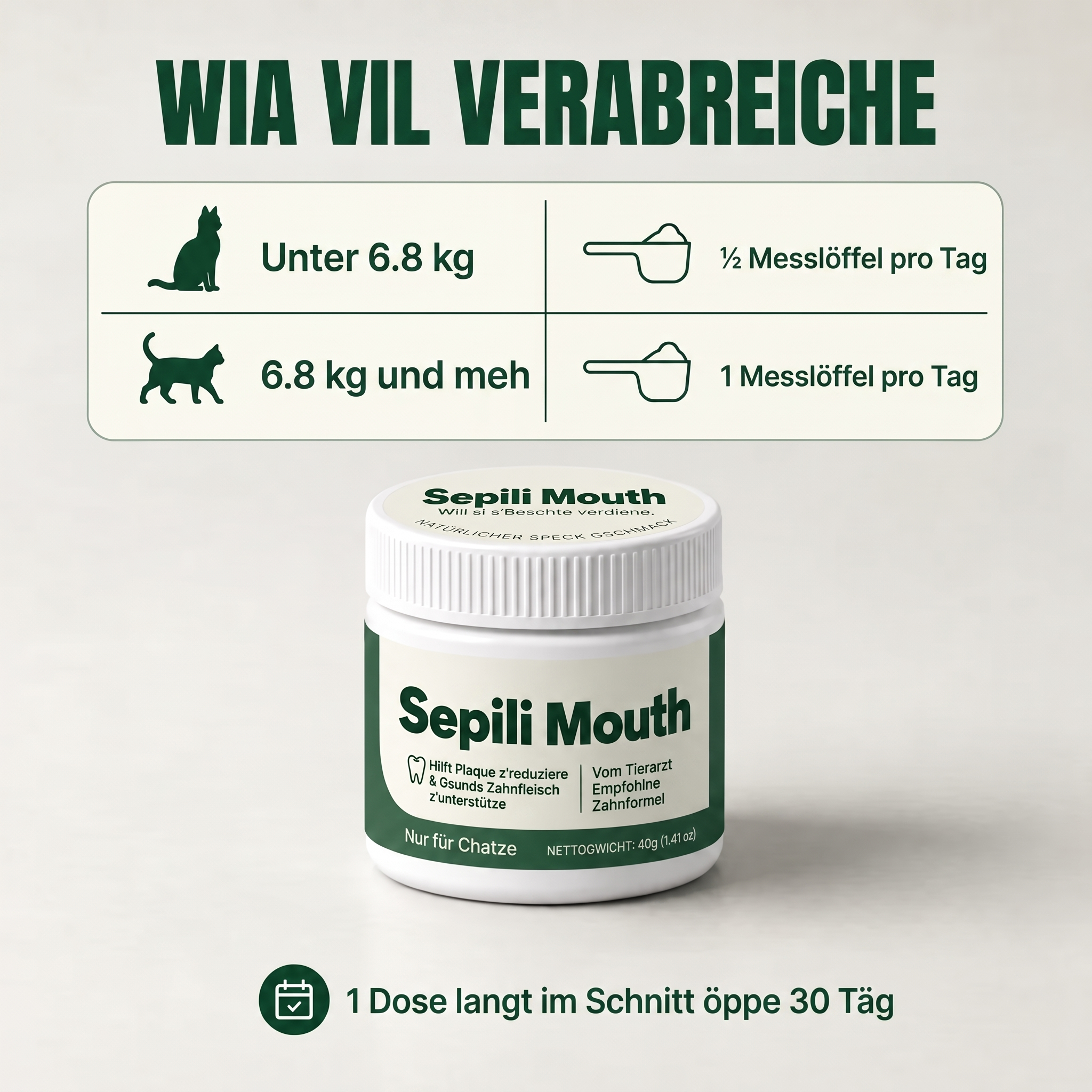 Sepili Zahn- & Maulpflege für Katzen