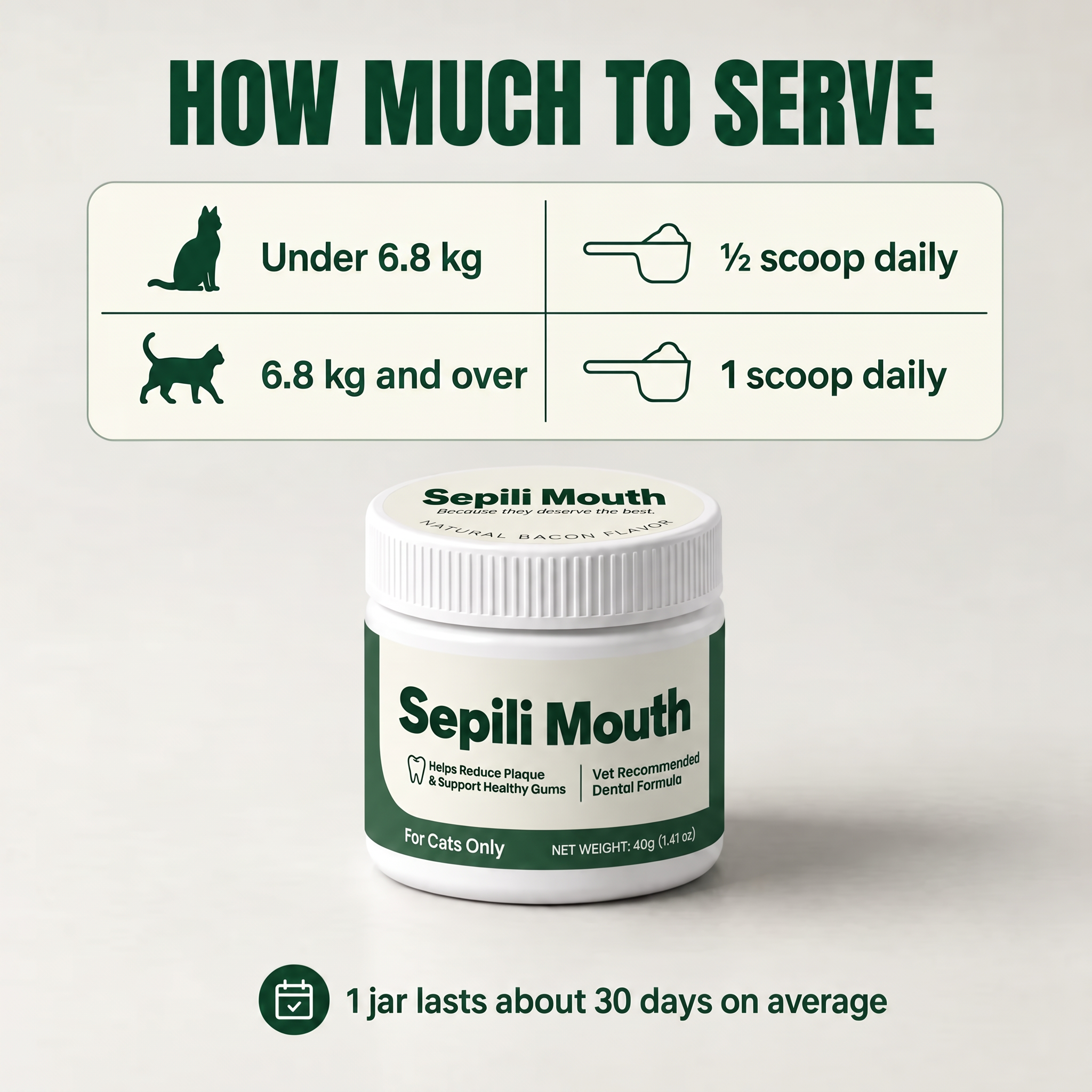Sepili Oral Care for Cats – Fresher Breath & Healthier Teeth