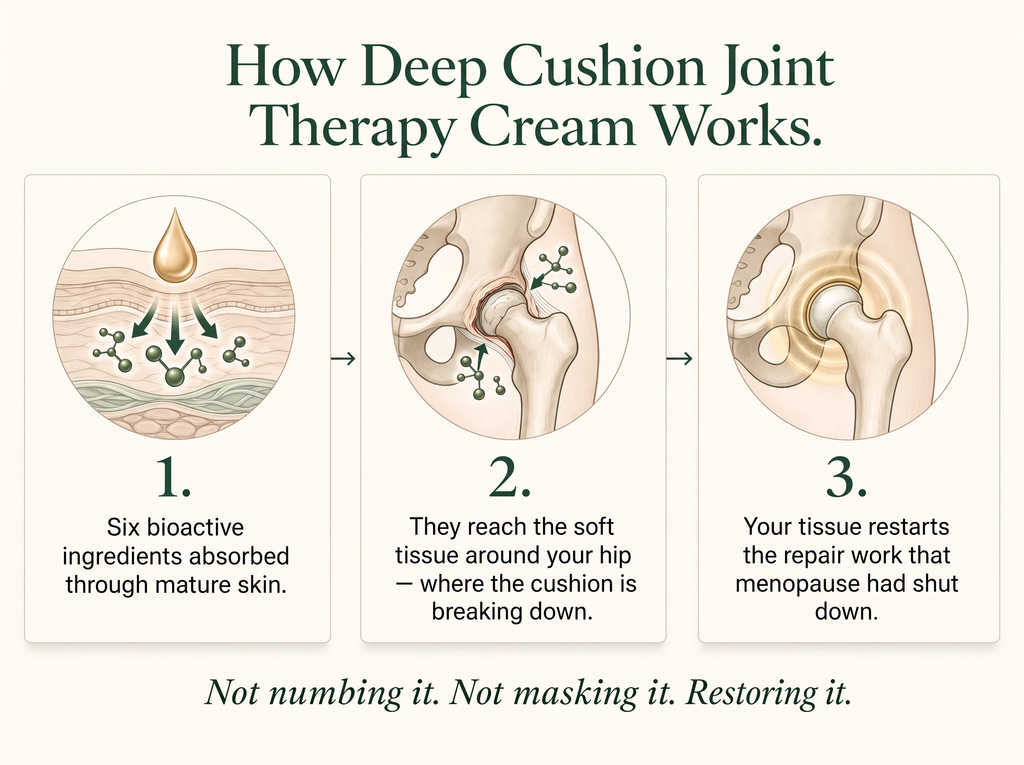 3x Sepili Organics Deep Cushion Joint Relief Cream