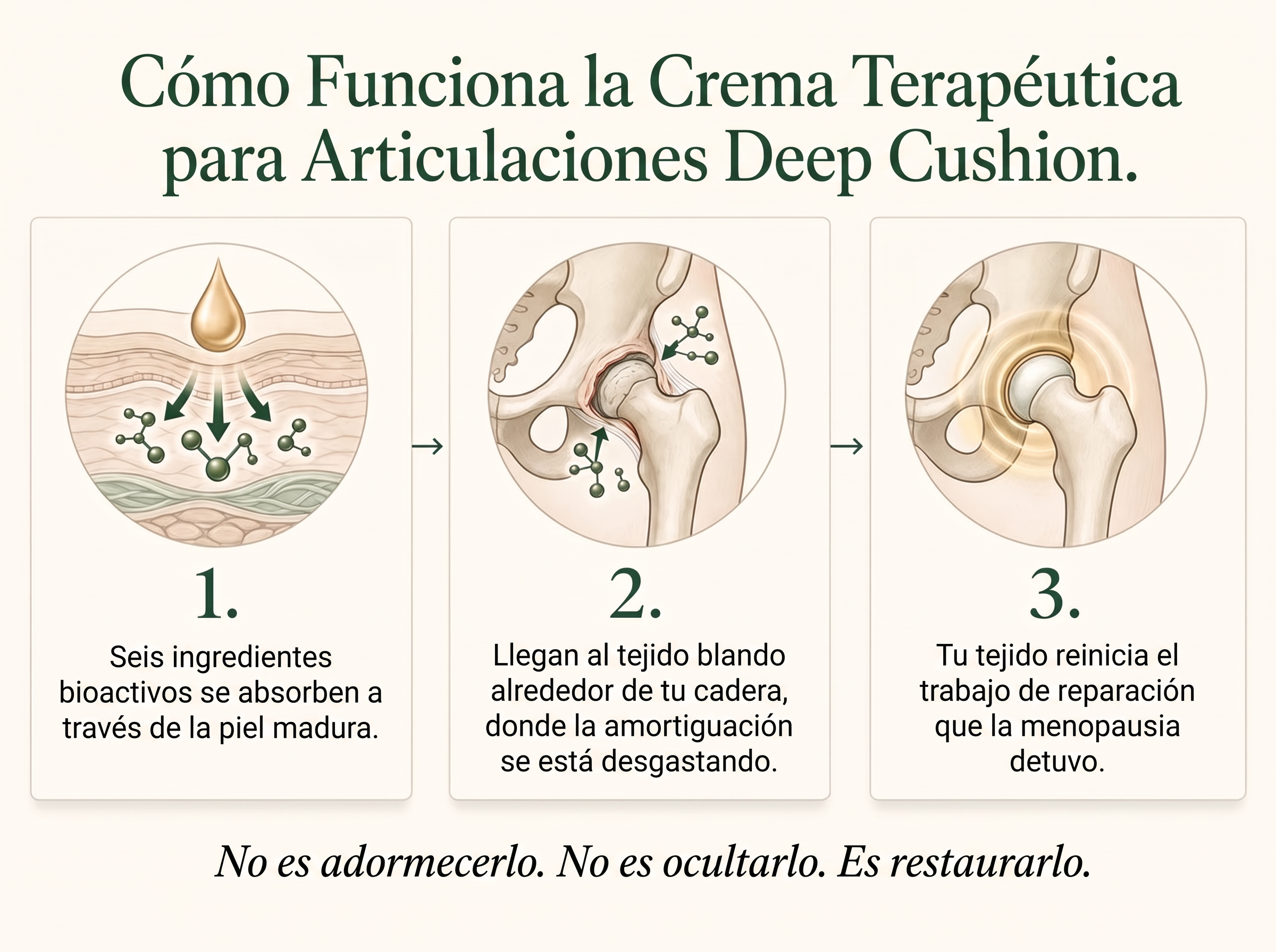 Sepili Organics Crema Terapéutica para Articulaciones con Amortiguación Profunda