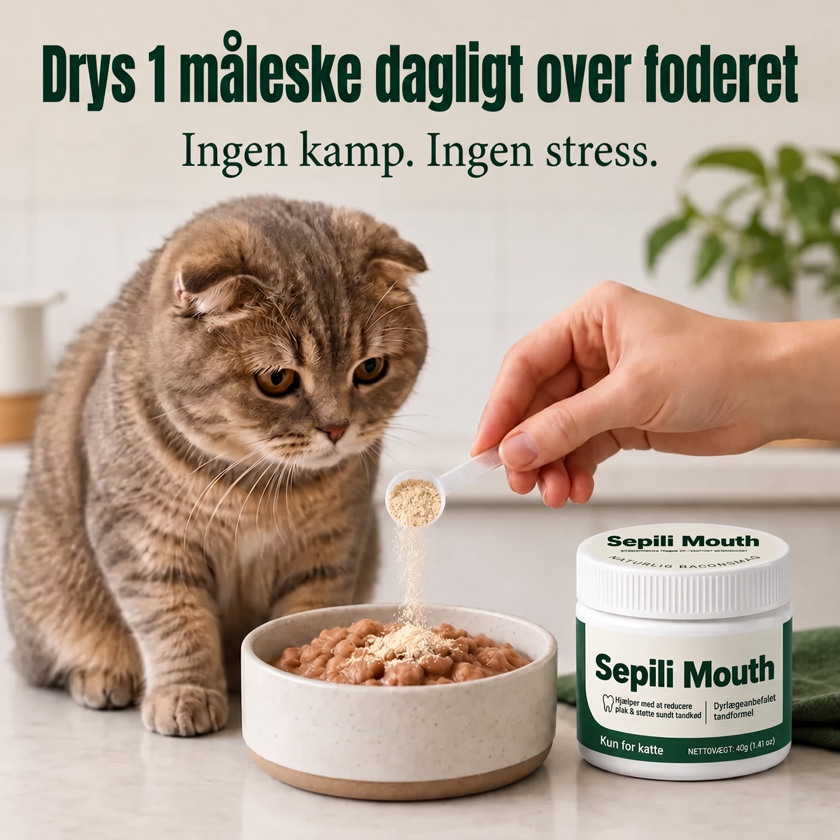 2x Sepili Mundpleje til Katte