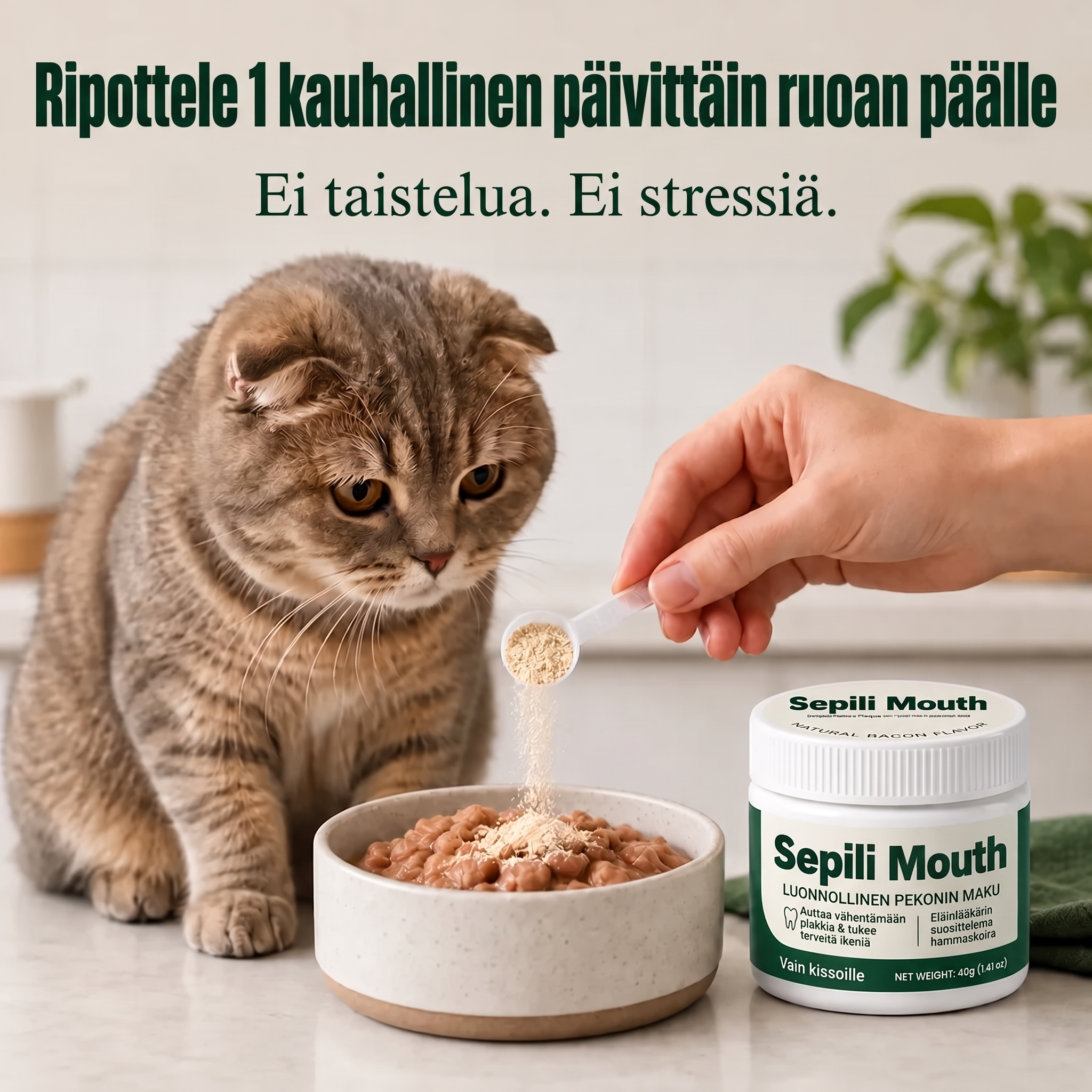 Sepili suunhoito kissoille