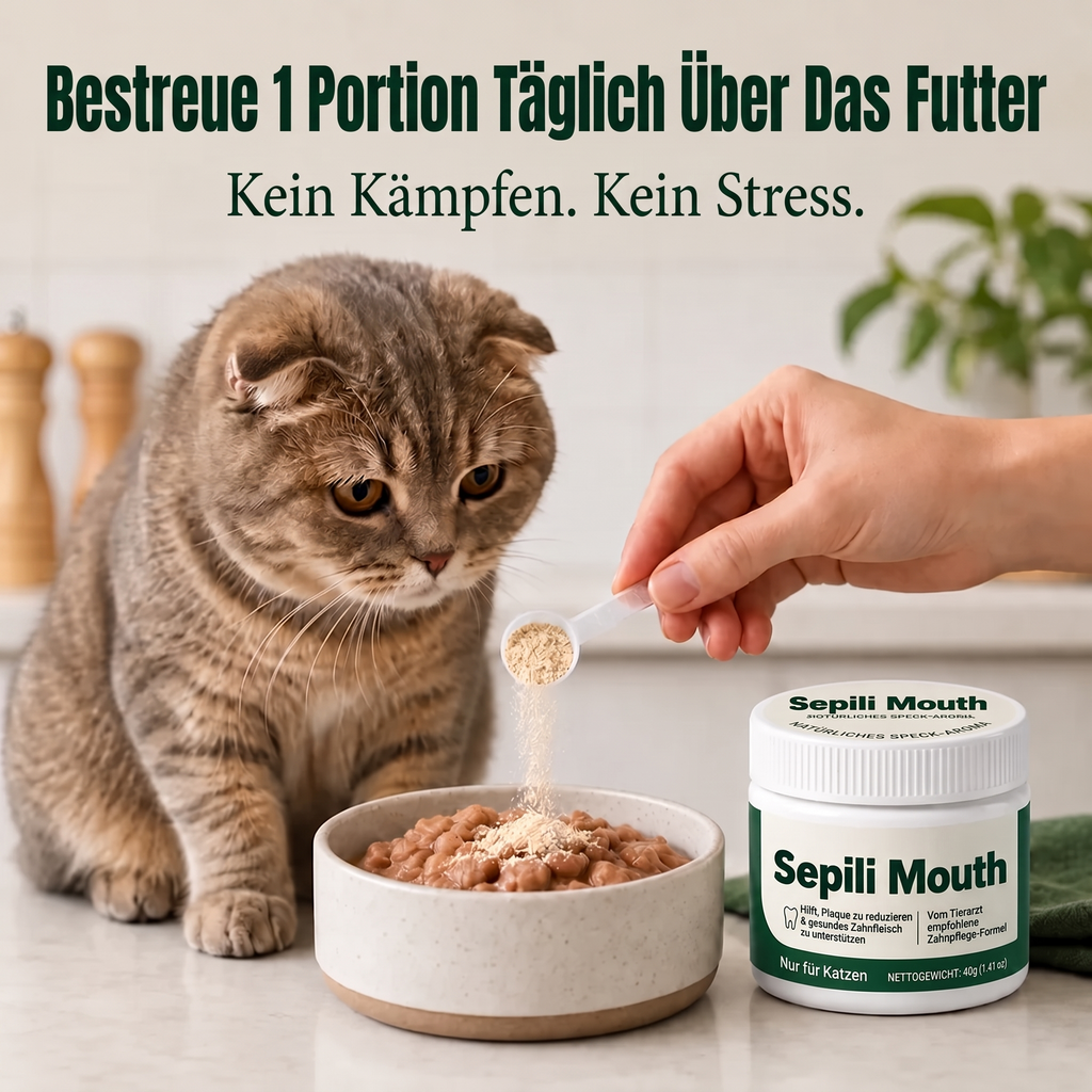 2x Sepili Maulpflege für Katzen