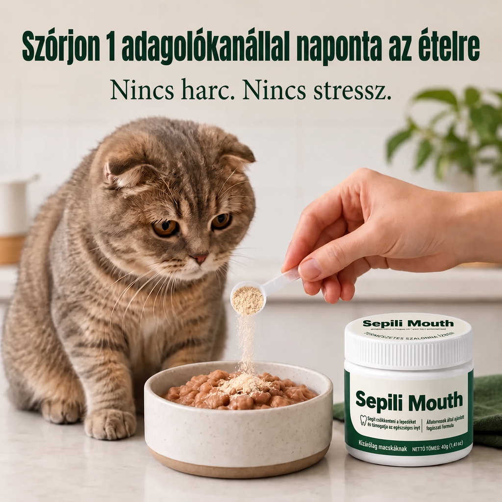 2x Sepili Szájápoló Macskáknak