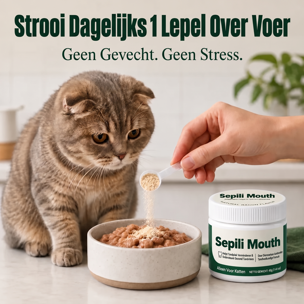 3x Sepili Mondzorg voor Katten
