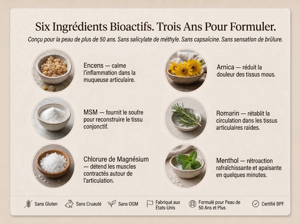2x Sepili Organics Crème de soin articulaire – Effet coussin profond