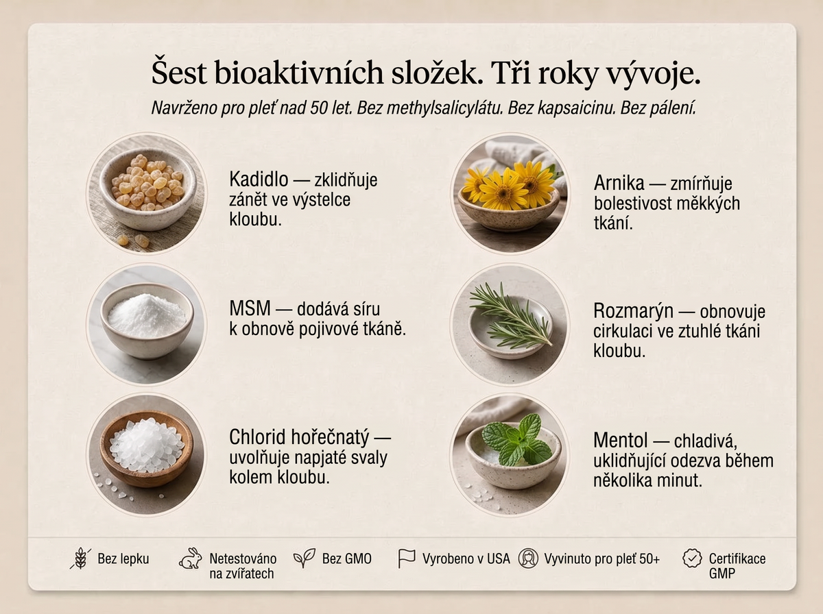 2x Sepili Organics Hloubkový krém na klouby – úleva a pružnost pohybu