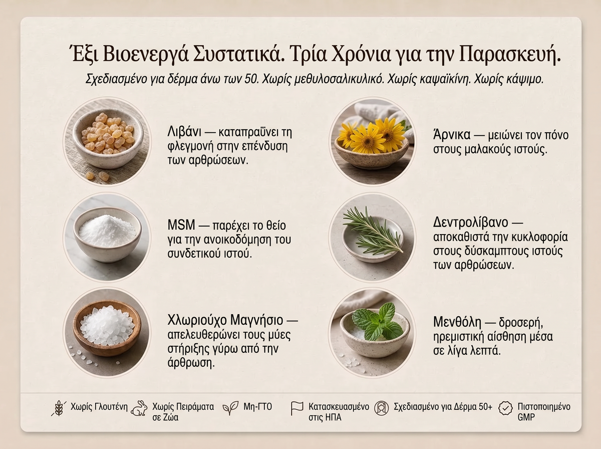 2x Sepili Organics Κρέμα Βαθιάς Ανακούφισης & Στήριξης για Πονεμένες Αρθρώσεις