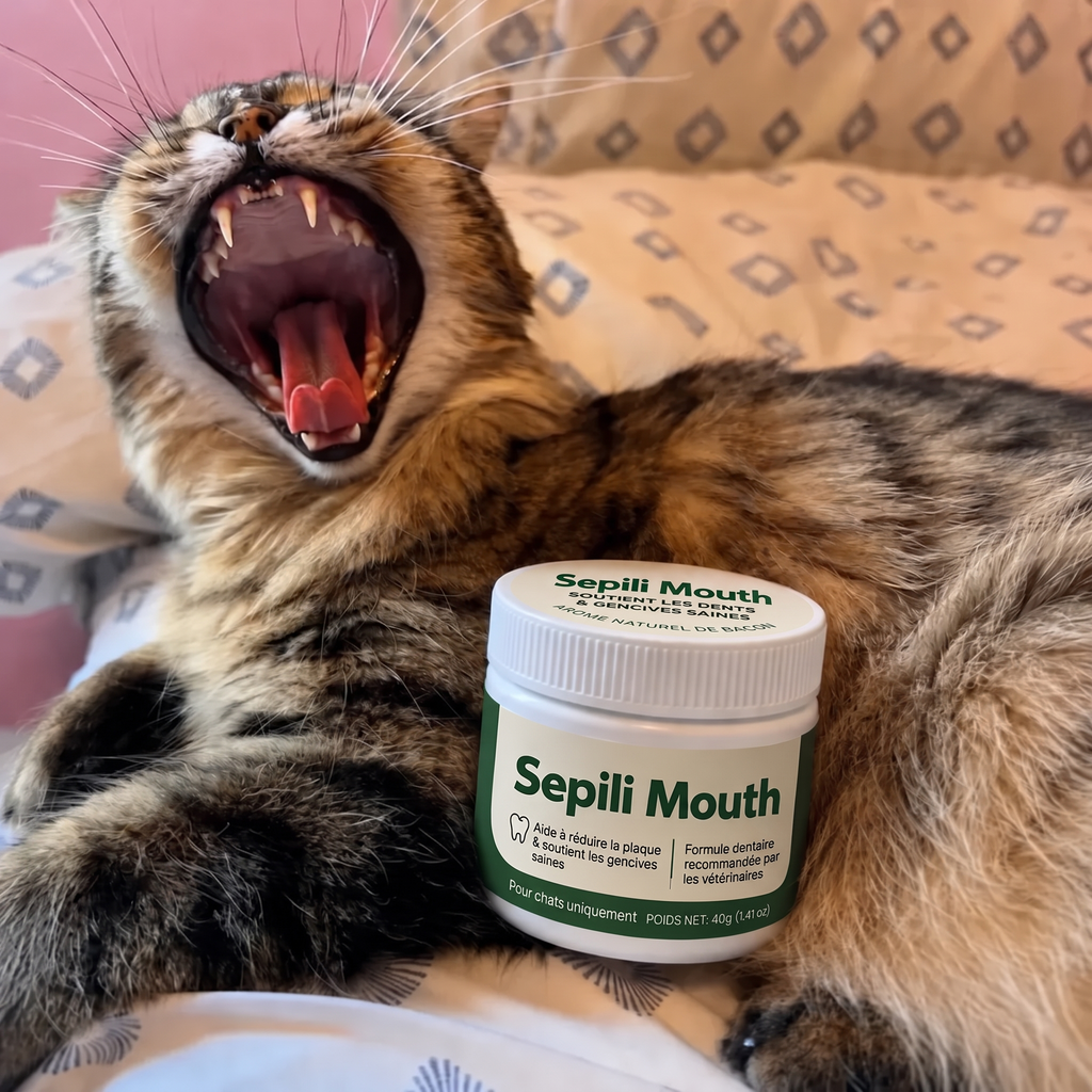 2x Sepili Soin Bucco-Dentaire pour Chats