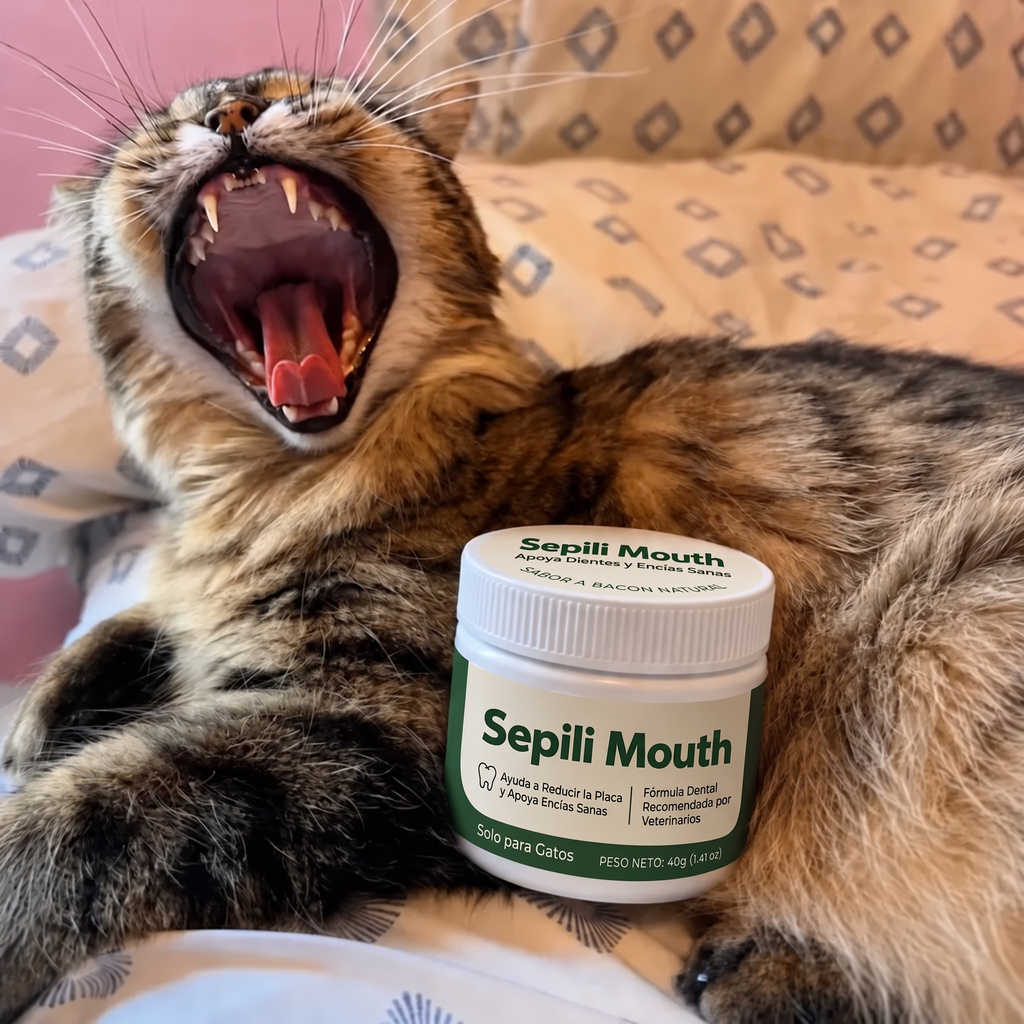 2x Sepili Cuidado Dental para Gatos