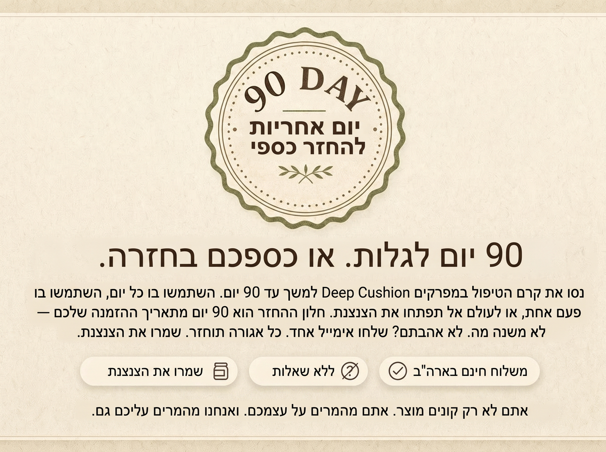 2x Sepili Organics קרם טיפולי לפרקים – ריפוד והקלה עמוקה